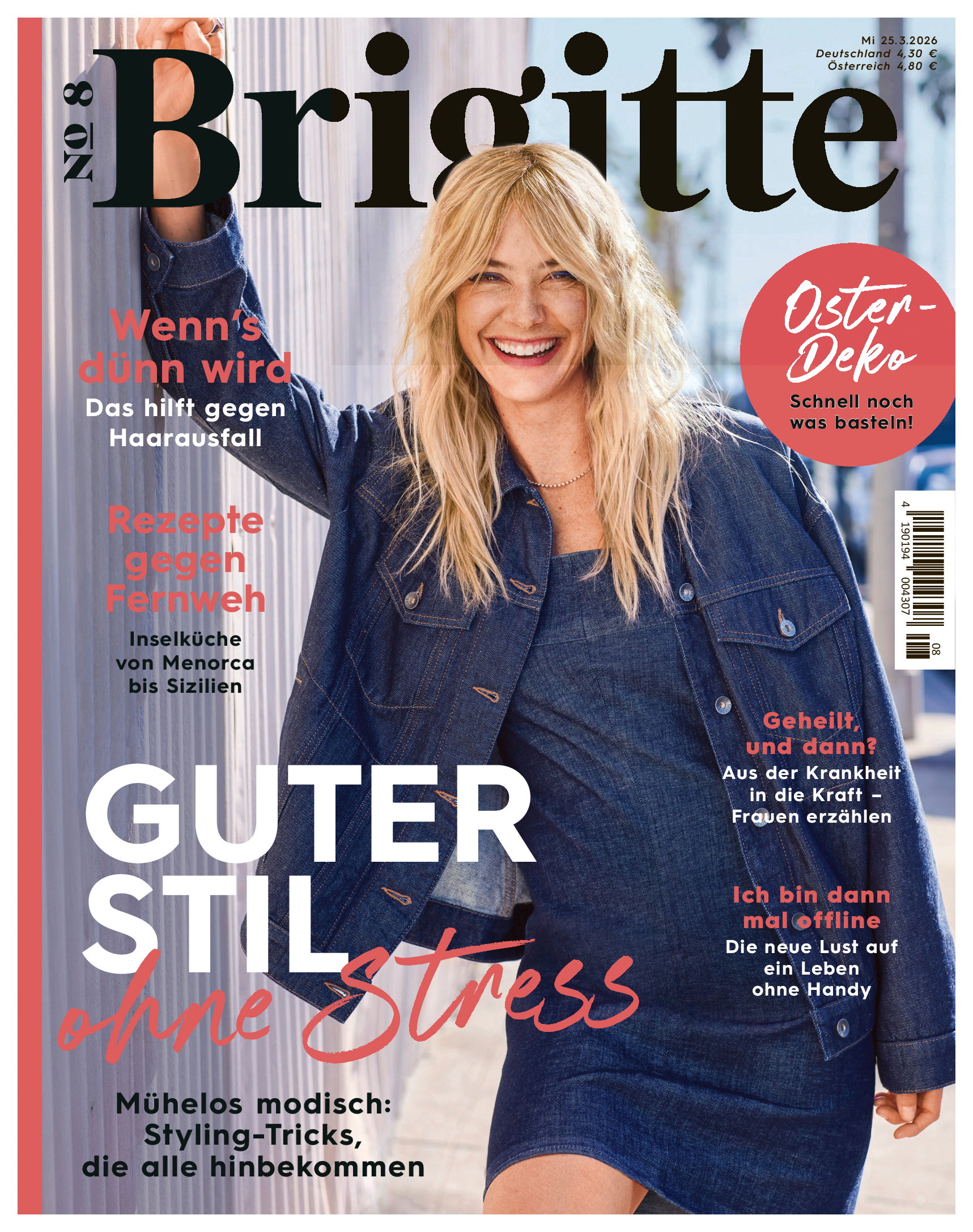 BRIGITTE Pr&auml;mienabo mit 26 Ausgaben