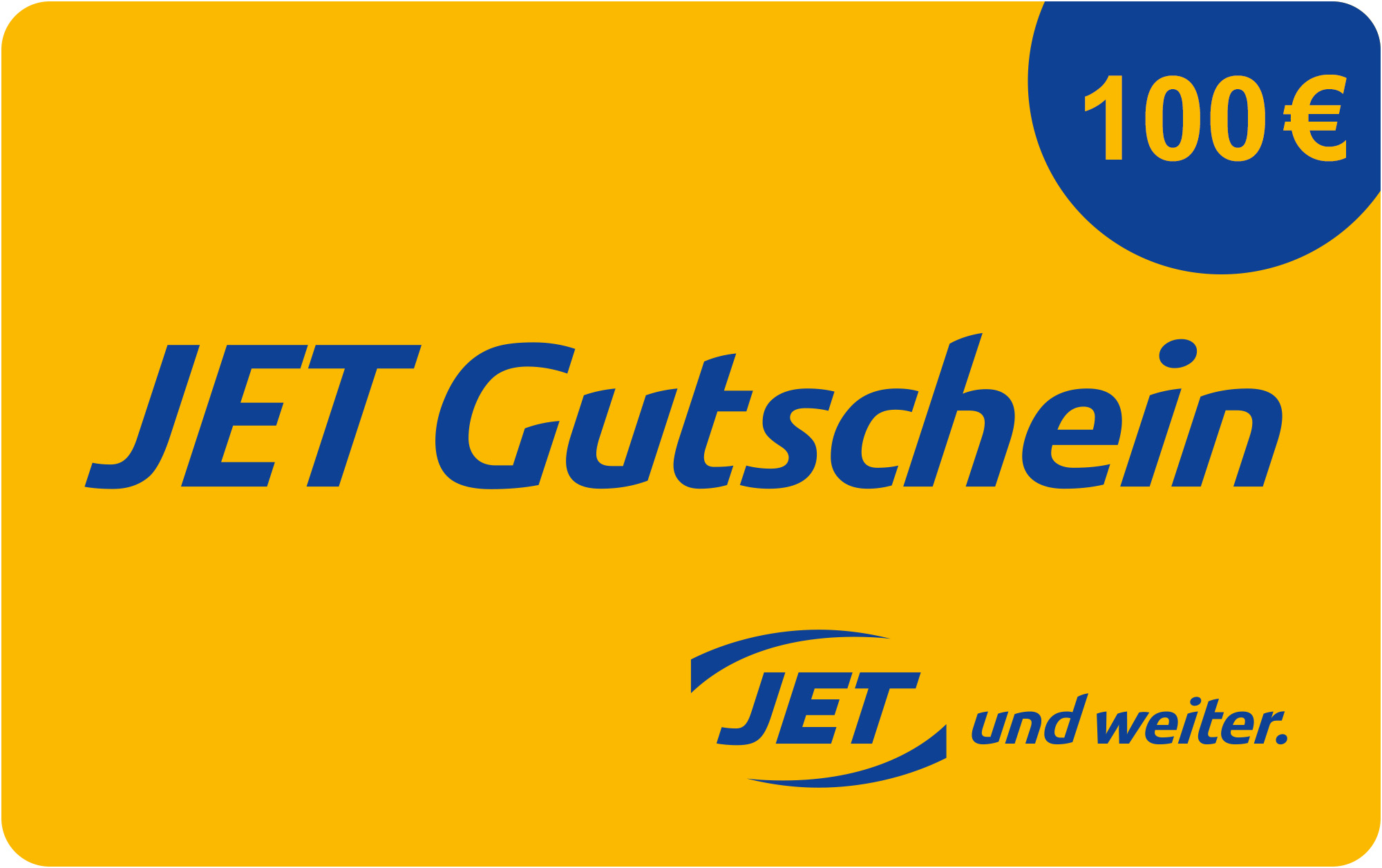 100,– € JET-Gutschein