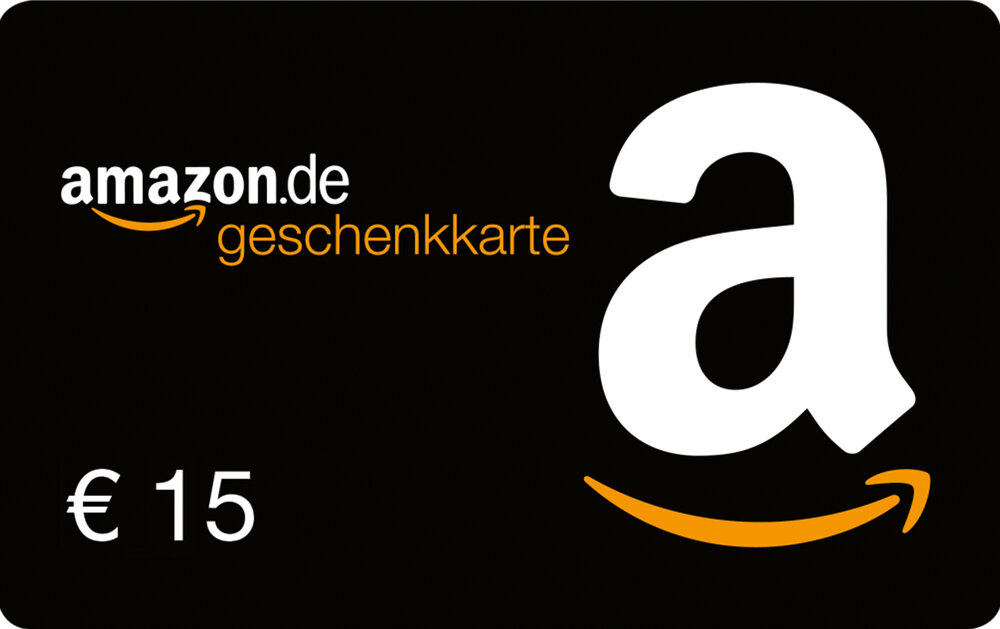 15,– € Amazon.de-Gutschein