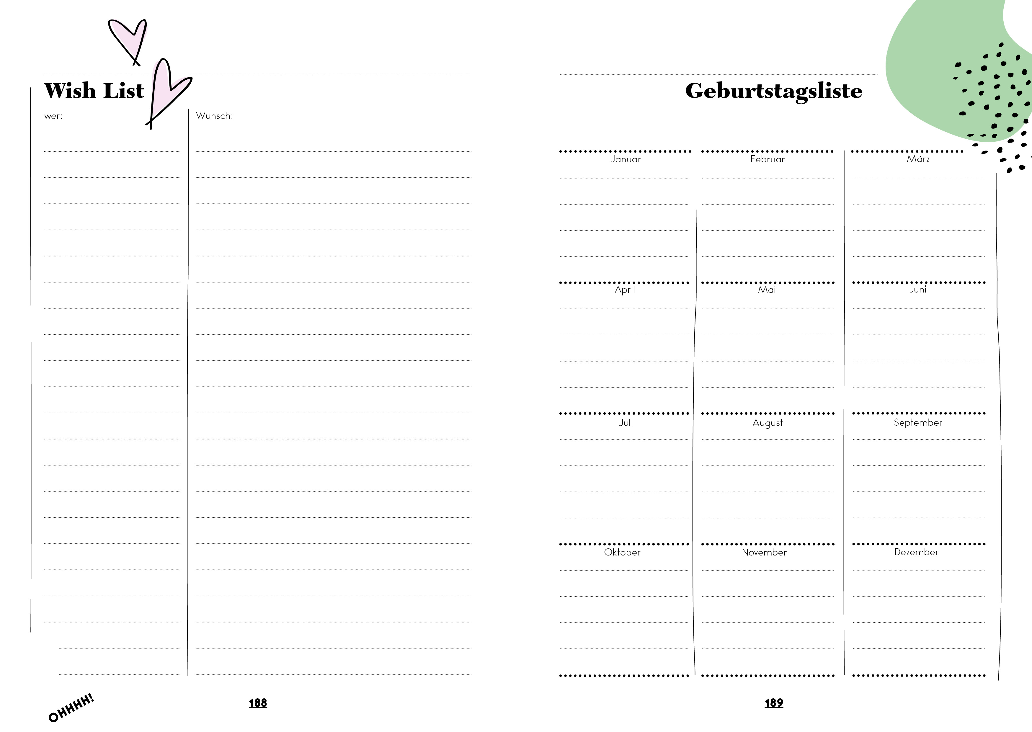BRIGITTE BE GREEN Daily Planner - für ein nachhaltiges Leben 