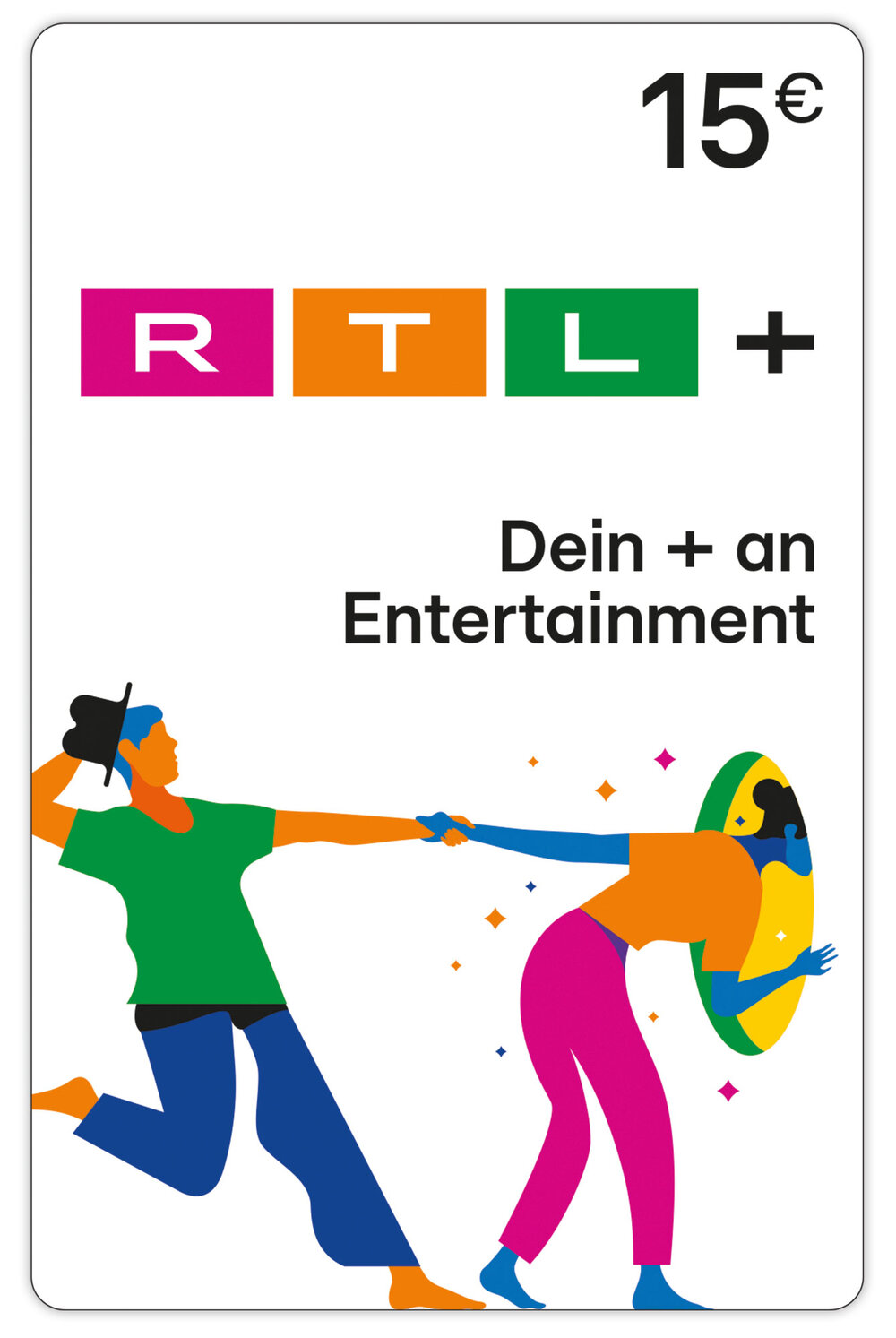 RTL+ Gutschein 15,– €