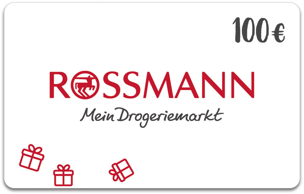 100,– € ROSSMANN-Gutschein 