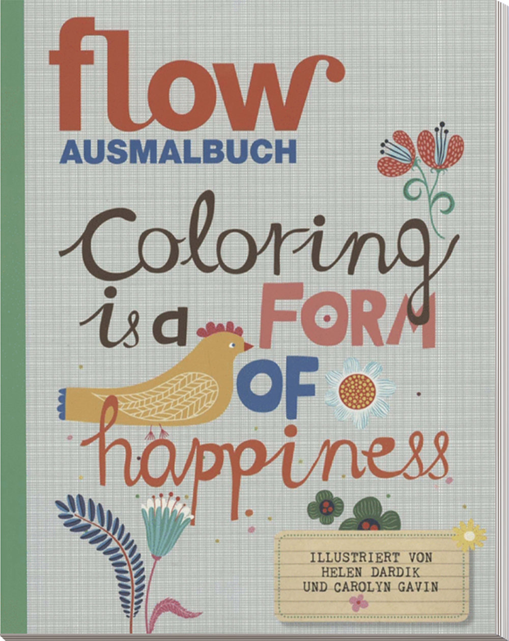 FLOW Ausmalbuch 