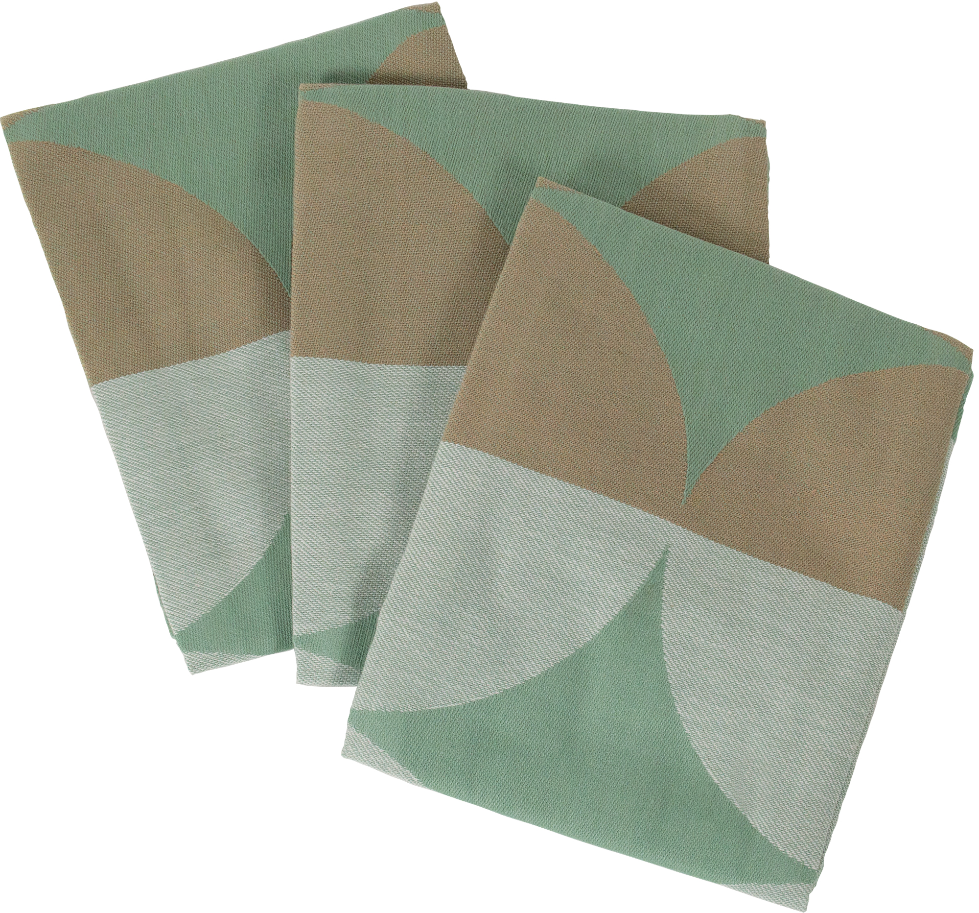 FERM LIVING Geschirrtücher „Moon“ , 3er Set