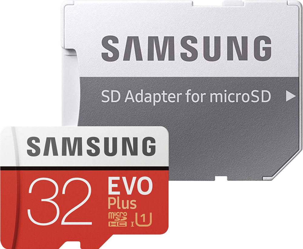 SAMSUNG microSD Speicherkarte EVO Plus 32GB 